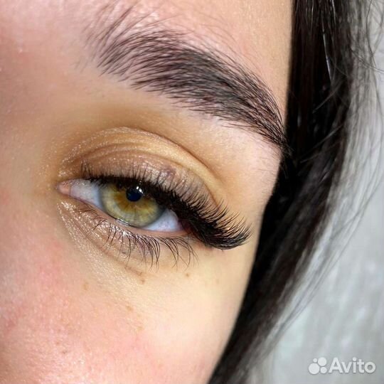 Наращивание ресниц на дому