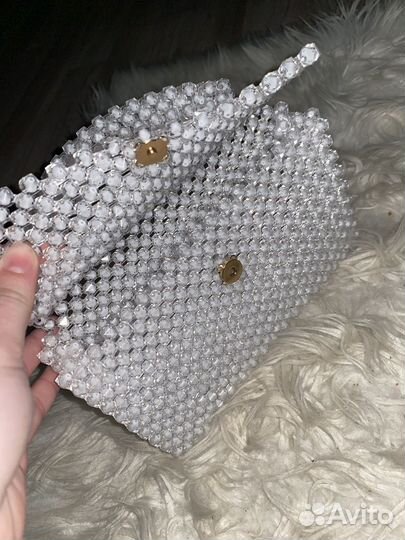 Сумка из бусин ручной работы