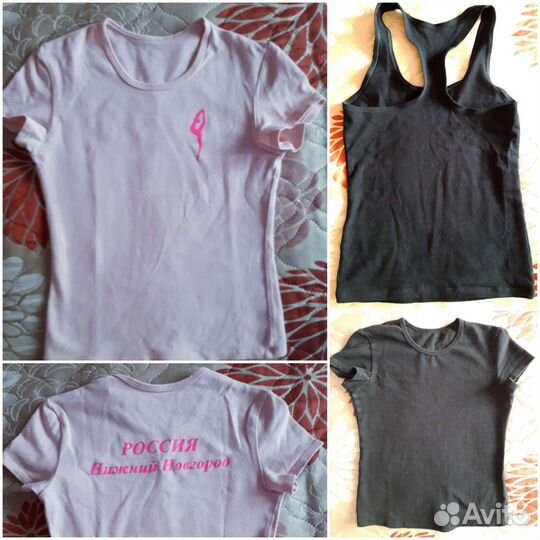 Одежда для гимнастики 116-128, чешки