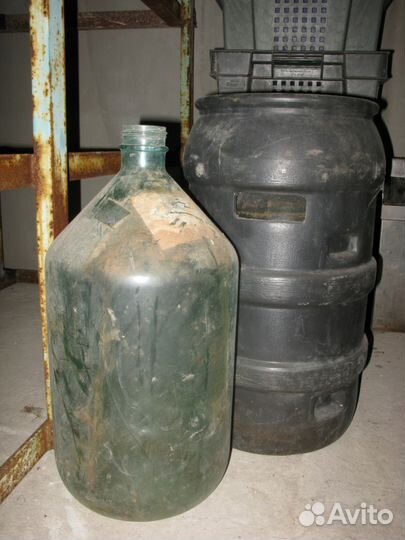 Бутыли 20 литров под вино