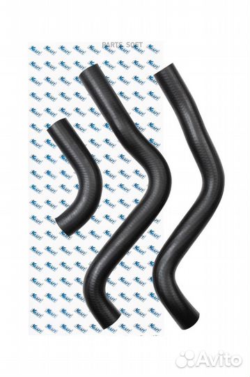 Kraft KT 885814 Патрубки радиатора охлаждения kraf