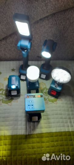 Фонарь 18вольт makita