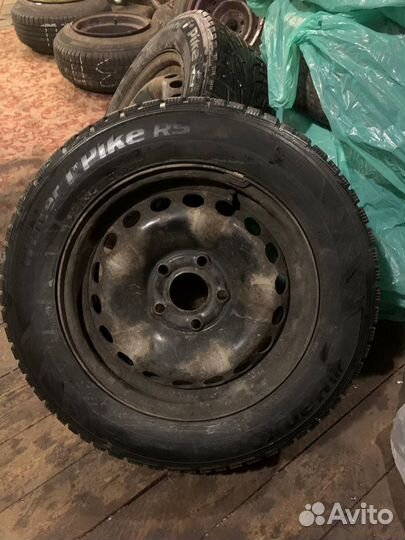 R15 Hankook Winter I'Pike 195/65, PCD 5x114.3 DIA 66.1