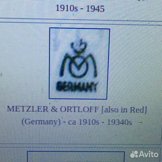 Подсвечник фарфор Германия