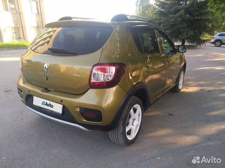 Renault Sandero Stepway 1.6 МТ, 2016, 163 300 км