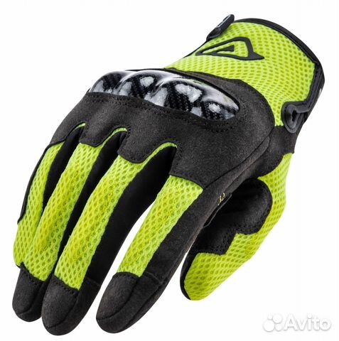 Перчатки Acerbis CE ramsey MY vented Black/Yellow