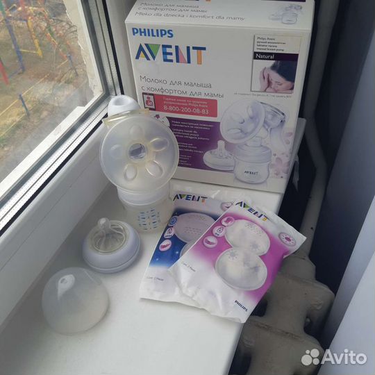 Молокоотсос avent ручной