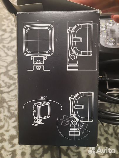 Фары рабочего света Польша светодиодная w81 1700lm