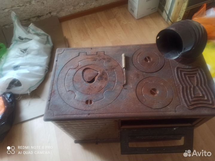 Печка фазенда в хорошем состоянии