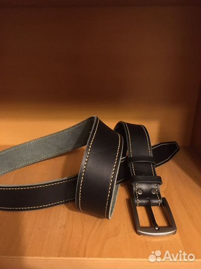 Мужской кожаный ремень