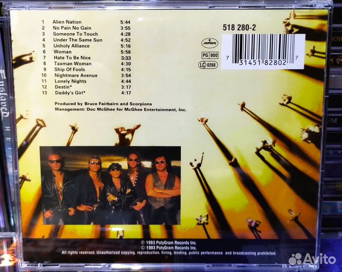Scorpions - Face The Heat - 1993 / CD