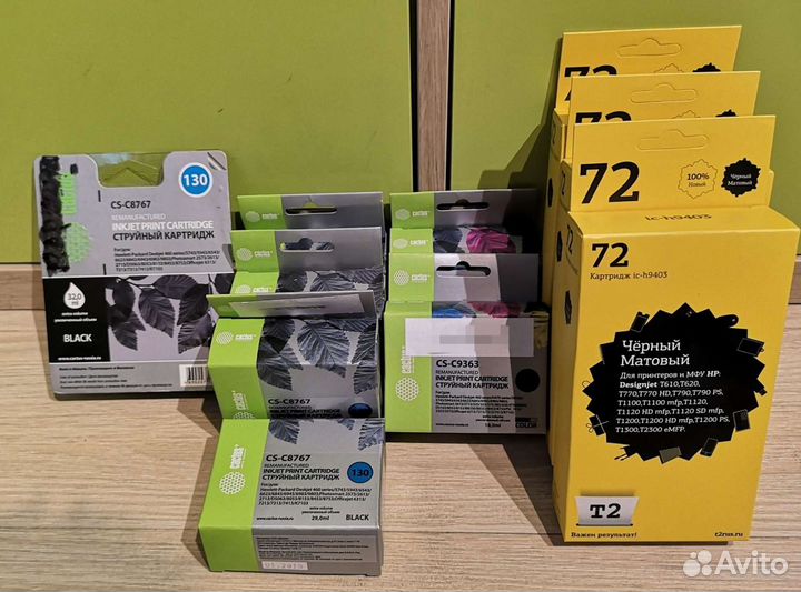 Картриджи для лазерных/струйных принтеров