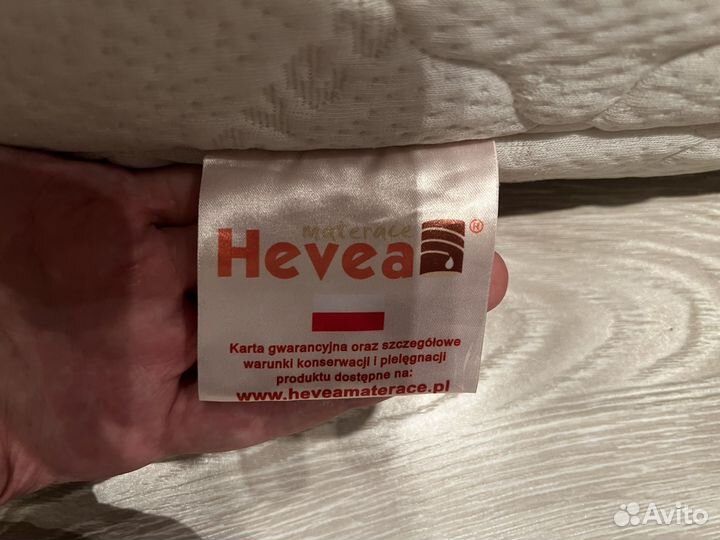 Матрас детский hevea 120x60x14