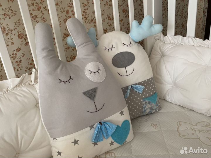 Бортики в детскую кроватку