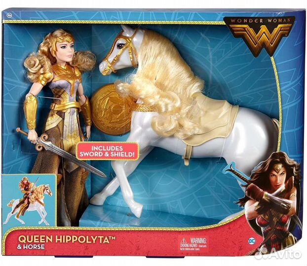 Barbie Queen Hippolyta Doll with Hors