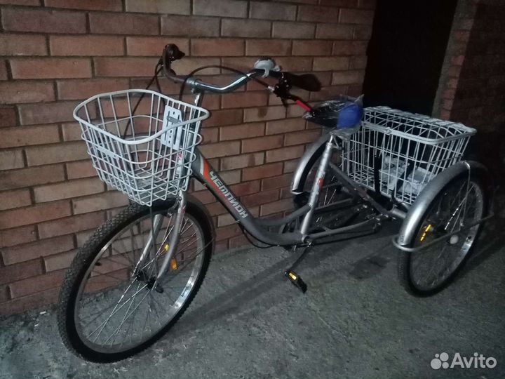 Трехколесный велосипед для взрослых