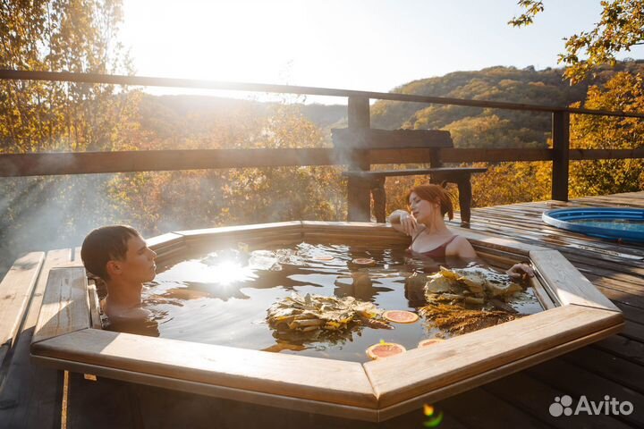 Баня на дровах 