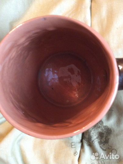 Глиняная кружка Псков (новая)