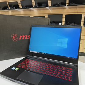 Игровой ноутбук Msi i5/GTX1650/гарантия