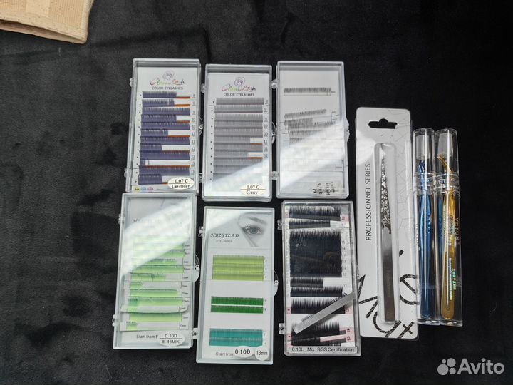 Материал для наращивания ресниц