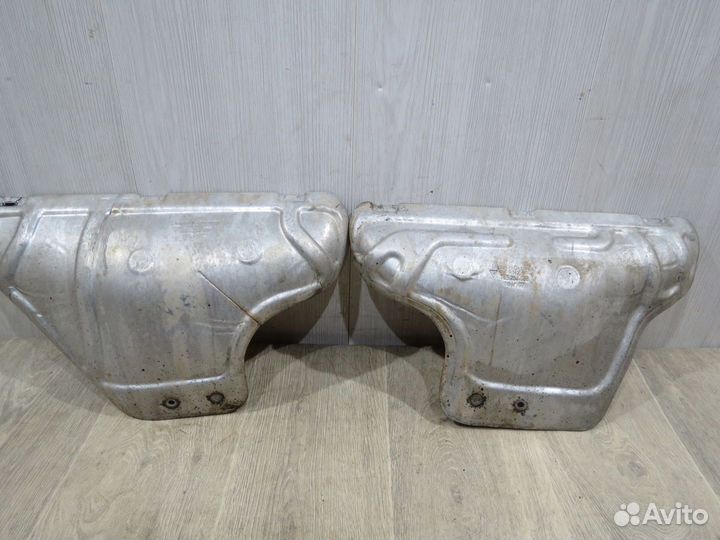 Защита выпускного коллектора Porsche Cayenne 957