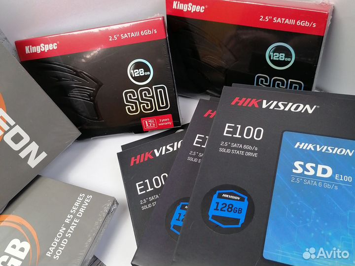 Диски SSD 128/240/480/512GB с Системой