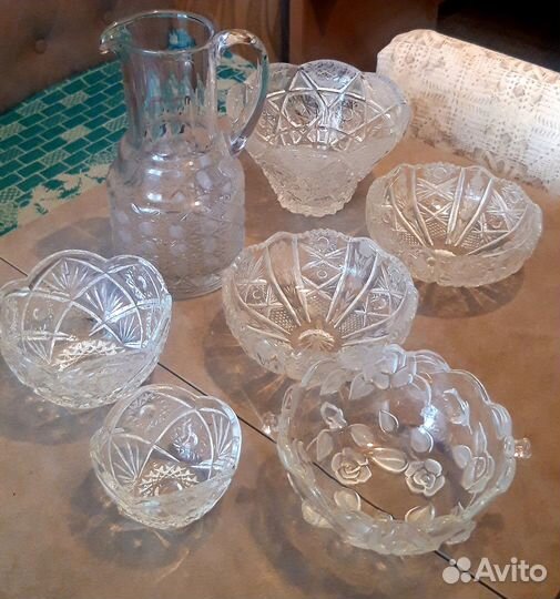 Хрустальный кувшин СССР