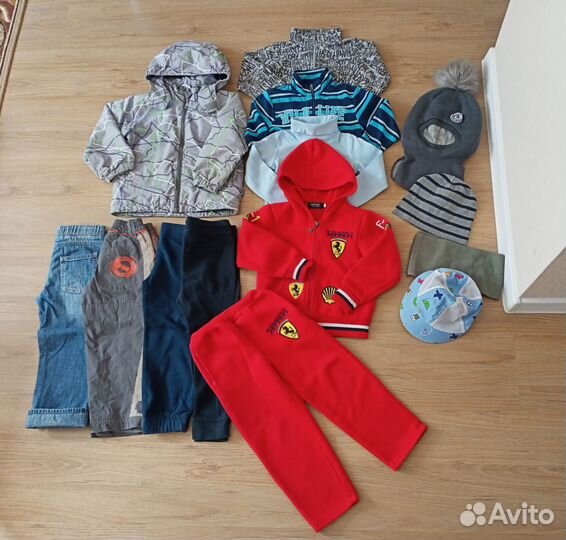 Вещи пакетом на мальчика 98 104