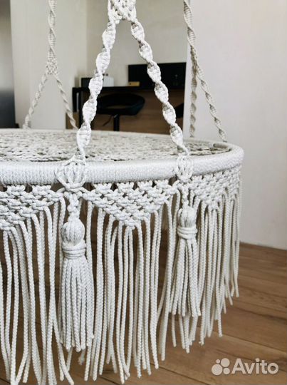 Качель кресло макраме
