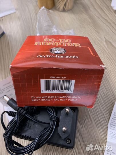 Блок питания педалей Electro-Hermonix+разветвитель