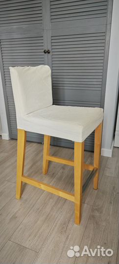 Стулья полубарные икеа Хенриксдаль, 2 шт
