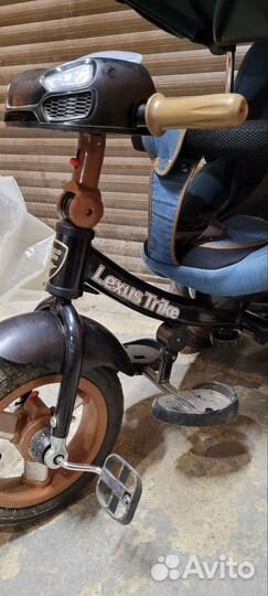 Детский Трехколесный велосипед с ручкой lexus