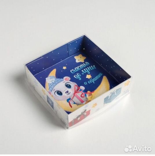 Коробочки подарочные новогодние