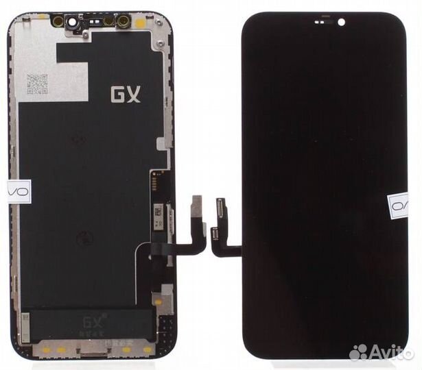 Дисплей для iPhone 12/12 Pro oled (GX Hard) с заме