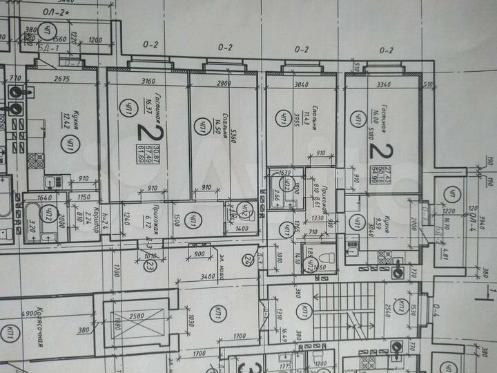 1-к. квартира, 41,8 м², 5/9 эт.