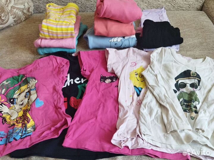 Вещи пакетом на девочку от 2 до 4 лет