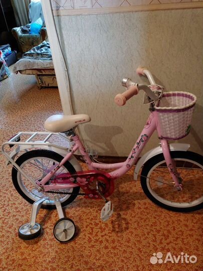 Велосипед для девочки от 3 лет