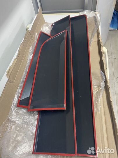 Накладки на двери Рено duster