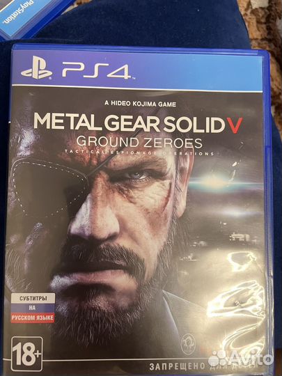 Игровые диски на ps4