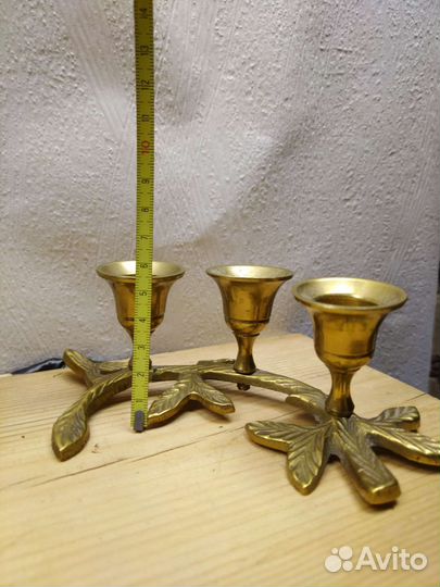 Подсвечник из латунь