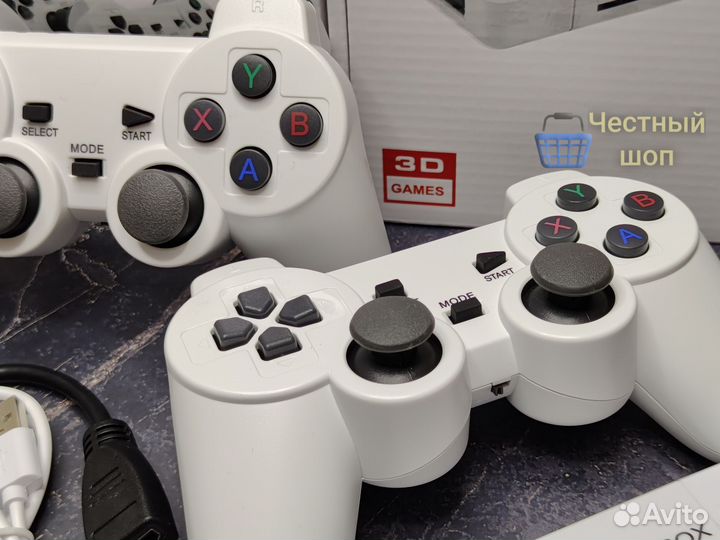 Игровая приставка m10 ретро игры game stick