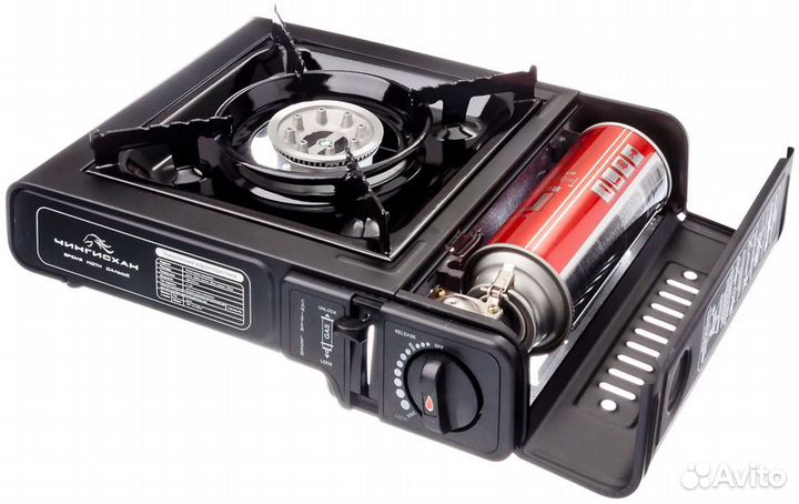 Плита газовая с переходником в кейсе