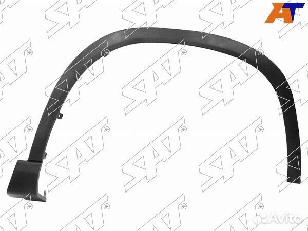 Молдинг арки крыла chery tiggo 8 PRO 21/8 PRO MAX 21