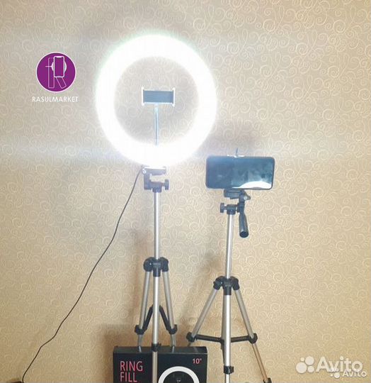 Кольцевая лампа + Штaтив 120cм lеd Ring