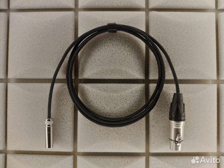 Mini xlr 3pin штекер - Xlr гн. Tasker c401