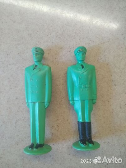 Солдатики Прогресс СССР офицеры