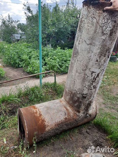 Печка для бани с баком бу