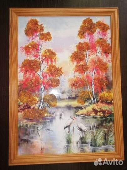 Картина с янтарем 24/33