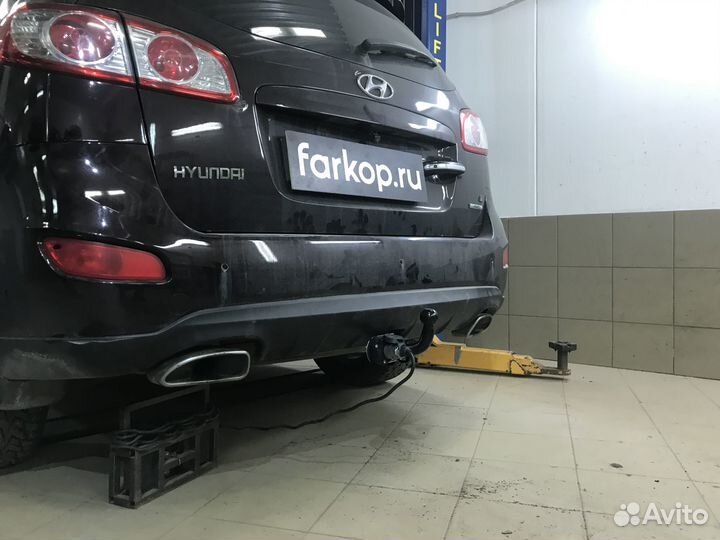 Фаркоп Лидер Плюс для Hyundai Santa Fe 2006-2012
