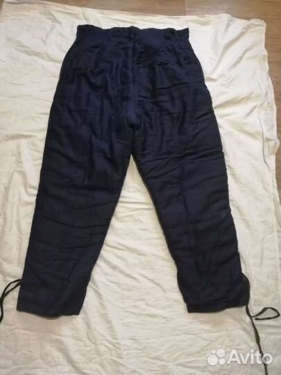 Брюки ватные